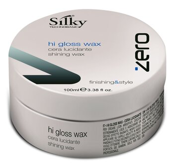 Silky Technobasic Zero Hi Gloss Wax 100ml | HD-Haircare