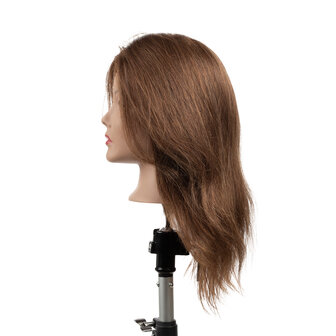 Labor Oefenhoofd Smart pro Medium 40 cm 100% menselijk haar