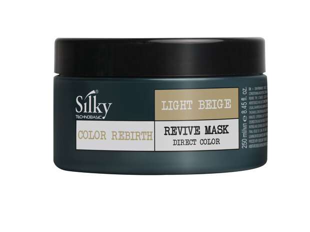 Silky color rebirth revive mask LIGHT BEIGE 250ml | HD Haircare