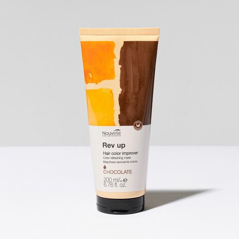 Nouvelle Rev Up Hair Color Improver Chocolate Color Refereshing Mask