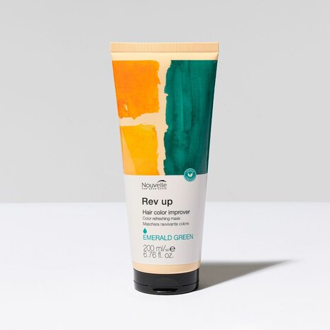NEW Nouvelle Rev Up Hair Color Emerald Green Color Refereshing Mask