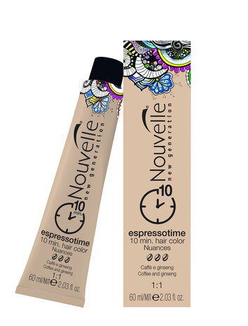 NEW Nouvelle EspressoTime 10min Hair Color 1 60ml