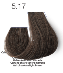 Coloraqua Haarverf - 5.17 Ash Chocolate Light Brown - 75ml | HD-Haircare.nl