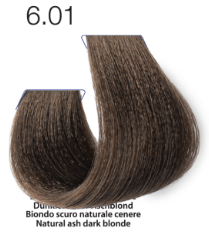 Coloraqua Haarverf - 6.01 Natural Ash Dark Blonde - 75ml | HD-Haircare.nl