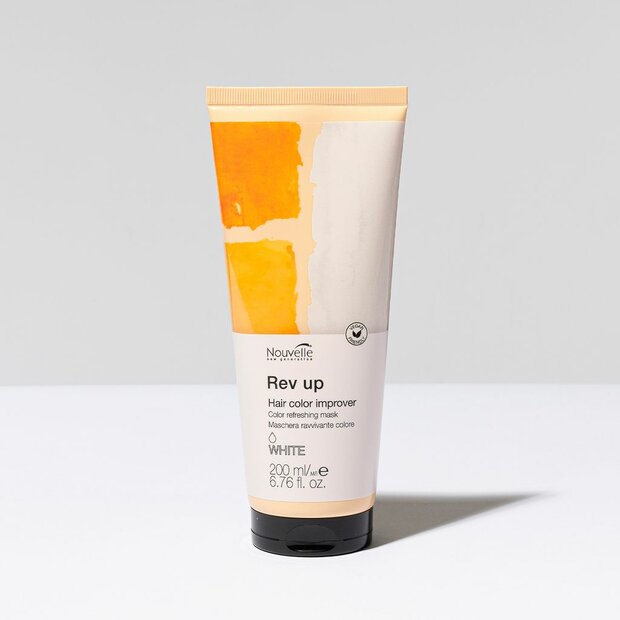 Nouvelle Rev Up Hair Color Improver  White Color Refereshing Mask