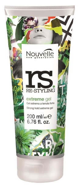 Nouvelle Re-Styling Extreme Gel200ml Becomes NEW Nouvelle Re-styling Extra Strong Gel 200 ml