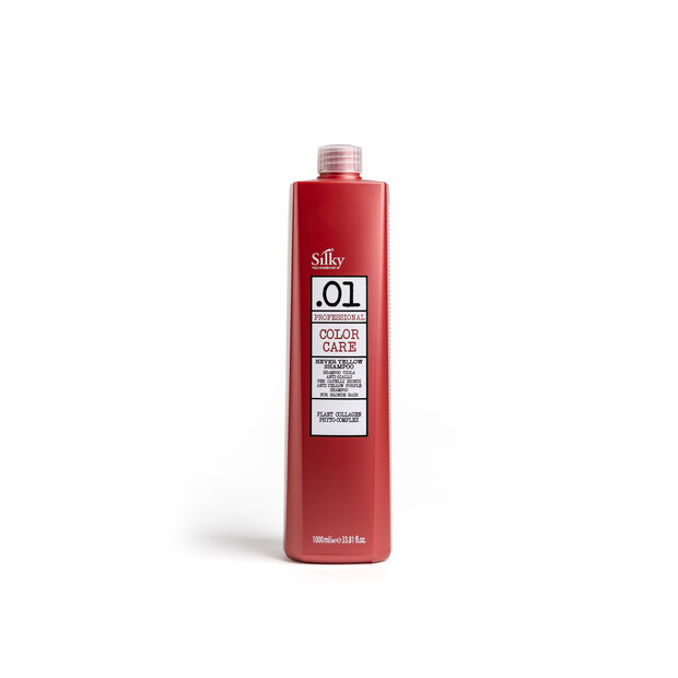 Silky .01 Color Care Never Yellow  Shampoo 1000ml
