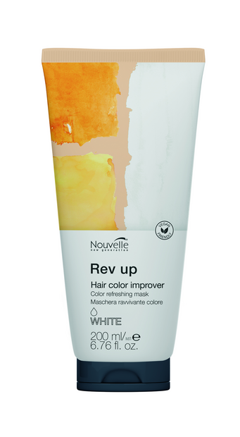 Nouvelle Rev Up Hair Color Improver  White Color Refereshing Mask