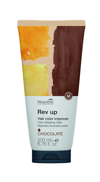 Nouvelle Rev Up Hair Color Improver Chocolate Color Refereshing Mask