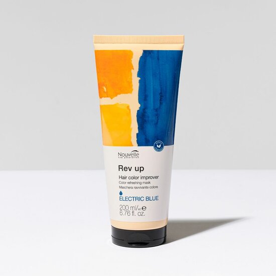 Nouvelle Rev Up Hair Color Improver Electric Blue Color Refereshing Mask