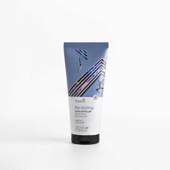 Nouvelle Re-Styling Extreme Gel200ml Becomes NEW Nouvelle Re-styling Extra Strong Gel 200 ml