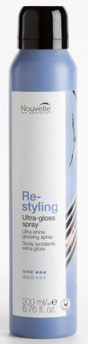 Nouvelle Glam Gloss 200ml becomes&nbsp;NEW Nouvelle Re-styling Ultra-Gloss Spray 200 ml