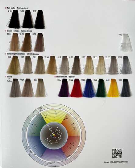 Silky Color Chart 4 luik