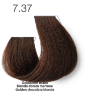 Coloraqua Haarverf - 7.37 Golden Chocolate Blonde - 75ml | HD-Haircare.nl